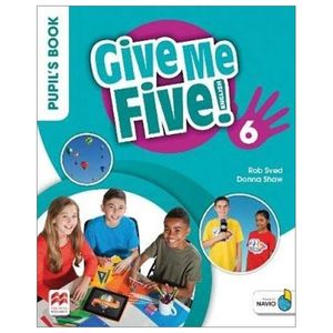 give me five! level 6 pupil's book pack with navio app