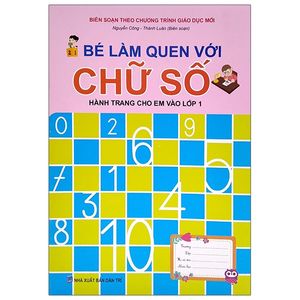 hành trang cho em vào lớp 1 - bé làm quen với chữ số