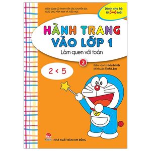 hành trang vào lớp 1: làm quen với toán - tập 2 (tái bản 2019)