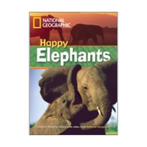 happy elephants: footprint reading library 800 1st edition