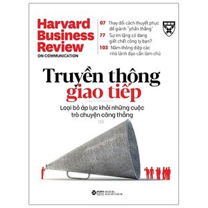 hbr - on communication - truyền thông giao tiếp (tái bản 2020)