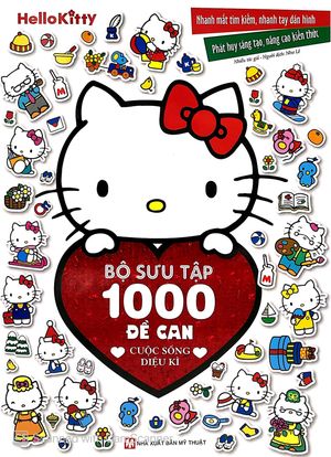 hello kitty - bộ sưu tập 1000 đề can - cuộc sống diệu kì