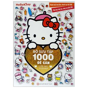 hello kitty - bộ sưu tập 1000 đề can - ước mơ tươi đẹp