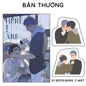 here u are - tập 4 - tặng kèm bookmark bế hình nhân vật