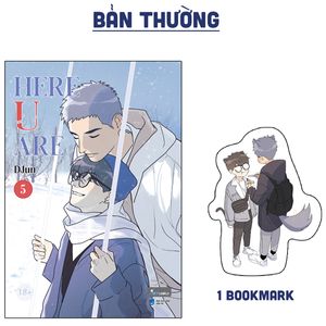 here u are - tập 5 - tặng kèm bookmark bế hình nhân vật