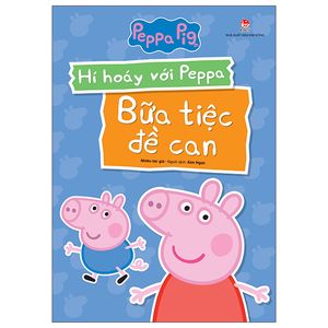 hí hoáy với peppa: bữa tiệc đề can