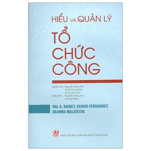 hiểu và quản lý tổ chức công