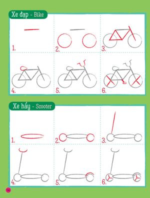hoa si ti hon nao ta cung hoc ve %E2%80%A6 cac phuong loai phuong tien learn to draw %E2%80%A6 things that go 6