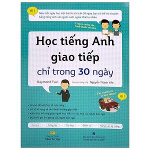 học tiếng anh giao tiếp chỉ trong 30 ngày