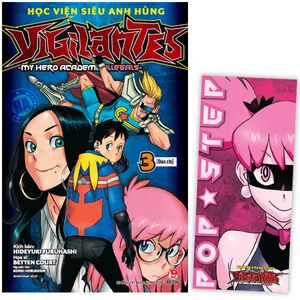 học viện siêu anh hùng vigilantes - my hero academia illegals - tập 3: đàn chị - tặng kèm bookmark