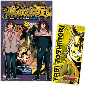 học viện siêu anh hùng vigilantes - my hero academia illegals - tập 8: mưa và mây - tặng kèm bookmark nhân vật