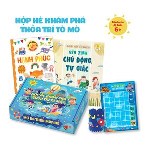 hộp quà 1/6 - độ tuổi 6+: hộp hè khám phá - thỏa trí tò mò (2023)