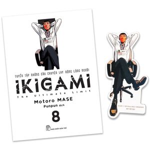 ikigami - tập 8 - tặng kèm bookmark