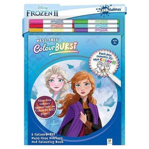 inkredibles: colour burst disney frozen 2 colouring kit