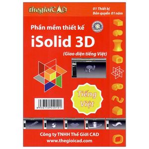 isolid - phần mềm thiết kế isolid 3d phiên bản tiêu chuẩn 1.0.7.0 - giao diện tiếng việt (cd/04/2021)