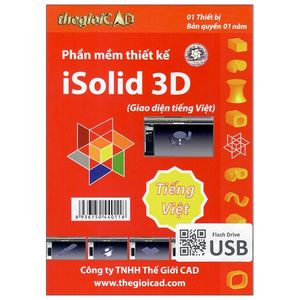 isolid - phần mềm thiết kế isolid 3d phiên bản tiêu chuẩn 1.0.7.0 - giao diện tiếng việt (usb/04/2021)