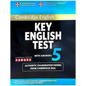 key english test 5 with answers fahasa reprint edition - cambridge