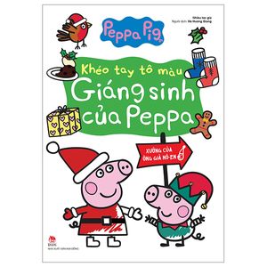 khéo tay tô màu - giáng sinh của peppa