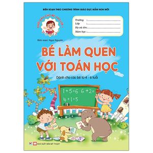 khởi đầu cho bé vào lớp 1 - bé làm quen với toán học