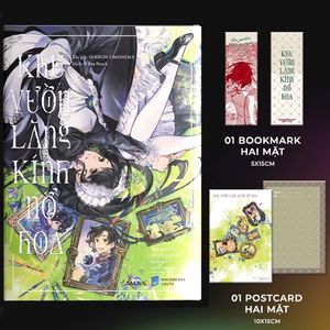 khu vườn lăng kính nở hoa - tặng kèm bookmark + postcard