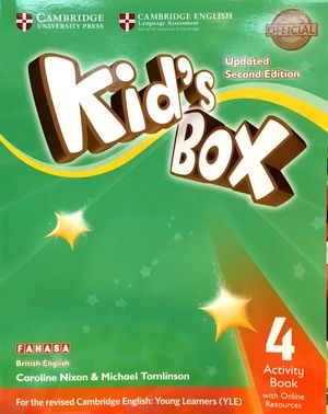 kid's box 2nd ed activity book with online resources level 4