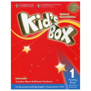 kid's box level 1 activity book with online resources british english 2nd edition