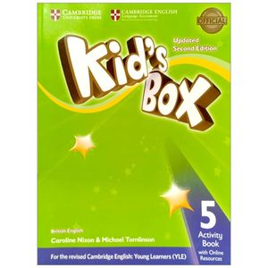 kid's box level 5 activity book with online resources british english 2nd edition