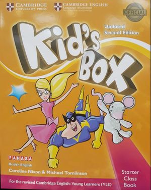 kid's box second edition class book with cd-rom starters