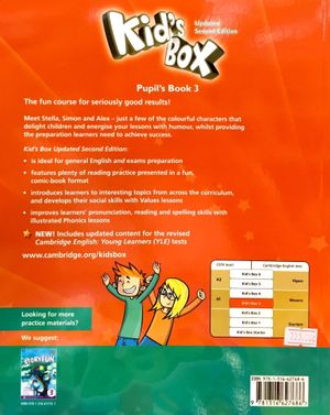 kid's box second edition pupil's book level 3