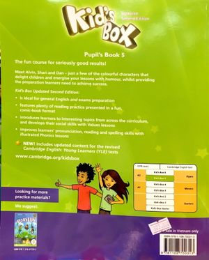 kid's box second edition pupil's book level 5