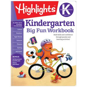 kindergarten big fun workbook (highlights™ big fun activity workbooks)