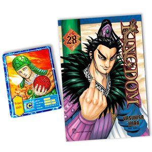 kingdom - tập 28 - tặng kèm postcard thẻ hình nhân vật