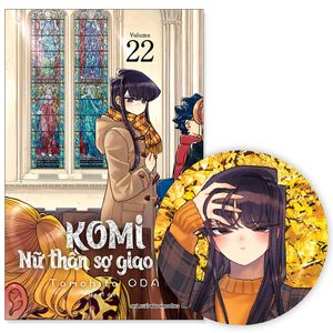 komi - nữ thần sợ giao tiếp - tập 22 - tặng kèm lót ly