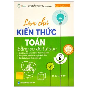 làm chủ kiến thức toán bằng sơ đồ tư duy lớp 6 - tập 1