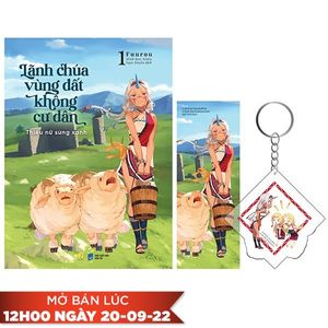 lãnh chúa vùng đất không cư dân - thiếu nữ sừng xanh - tập 1 - bản đặc biệt - tặng kèm bookmark + móc khóa