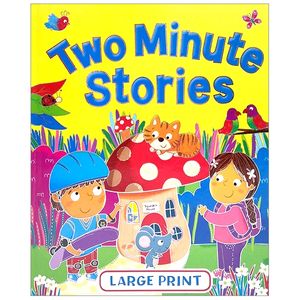 large print two minute stories