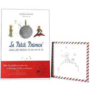 le petit prince - những điều hoàng tử bé nói với tôi - đai đỏ - tặng kèm postcard đặc biệt