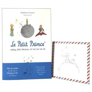 le petit prince - những điều hoàng tử bé nói với tôi - đai xanh - tặng kèm postcard đặc biệt