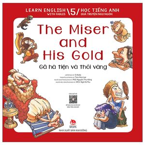 learn english with fables 5 - học tiếng anh qua truyện ngụ ngôn - tập 5: the miser and his gold - gã hà tiện và thỏi vàng