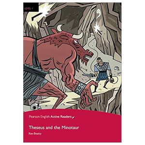 level 1: theseus and the minotaur book and multi-rom with mp3 pack (pearson english active readers)