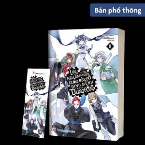 liệu có sai lầm khi tìm kiếm cuộc gặp gỡ định mệnh trong dungeon - tập 8 - tặng kèm bookmark