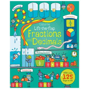 lift-the-flap fractions and decimals