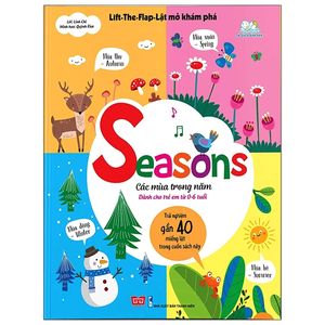 lift-the-flap - lật mở khám phá - seasons - các mùa trong năm