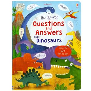 lift-the-flap questions and answers about dinosaurs