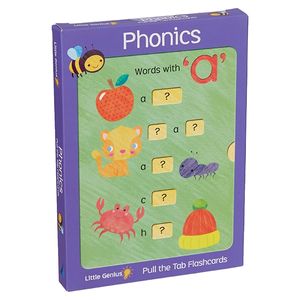 little genius giant flash cards phonics