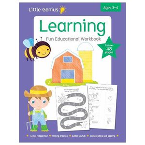 little genius: learning fun educational workbook