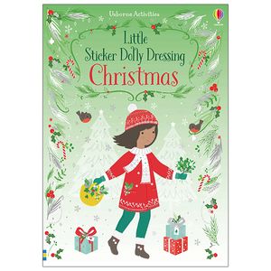 little sticker dolly dressing christmas