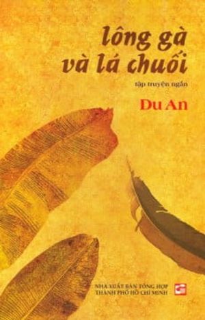 lông gà và lá chuối