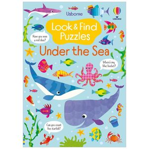 look and find puzzles: under the sea