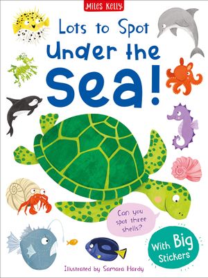 lots to spot sticker book: under the sea!